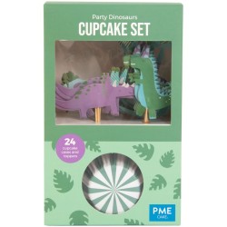 Kit 24 Caissettes et Dco Cupcakes - Dino Party. n3