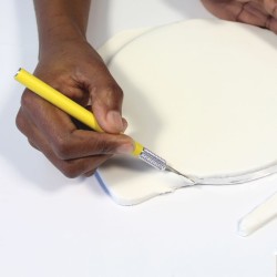 Outil à modeler - Couteau à sucre et lame d insertion de ruban. n°2