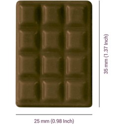Moule 12 Mini Tablettes de Chocolat. n1