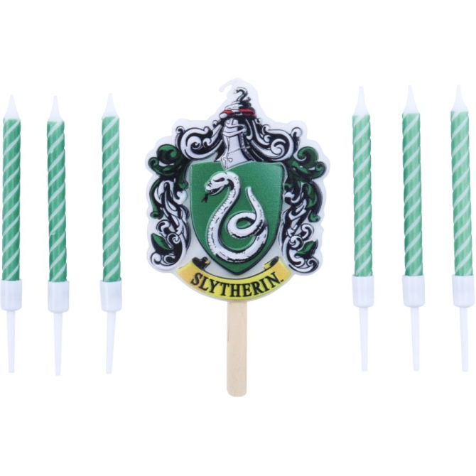 Set de 7 Bougies Harry Potter - Serpentard 