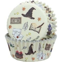 Kit 24 Caissettes et Dco Cupcakes Harry Potter - Poudlard. n1