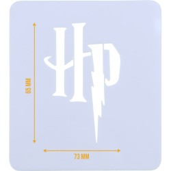 Pochoir Gteau Harry Potter - Logo HP. n2