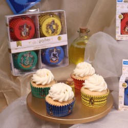 60 Caissettes  Cupcakes Harry Potter - Maison de Poudlard. n2