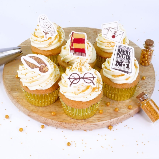 24 Toppers Harry Potter - Comestible 