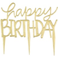 Emporte-pice Cake Topper - Happy Birthday