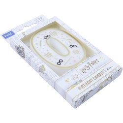 Bougie Harry Potter - chiffre 0. n5