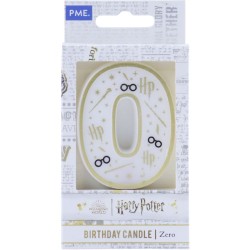 Bougie Harry Potter - chiffre 0. n6