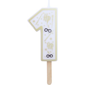 Bougie Harry Potter - chiffre 1