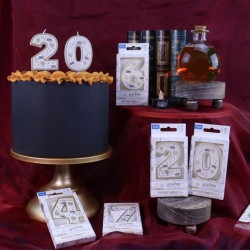 Bougie Harry Potter - chiffre 1. n3