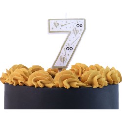 Bougie Harry Potter - chiffre 7. n1