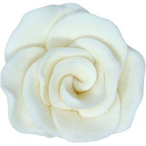 Rose Blanche (4 cm) - sucre