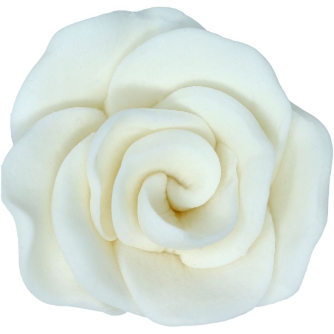 Rose Blanche (4 cm) - sucre 