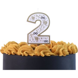 Bougie Harry Potter - chiffre 2. n�1