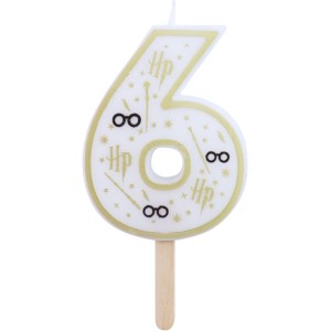 Bougie Harry Potter - chiffre 6