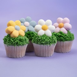 12 Marshmallow Treats - Fleurs Pastel. n�3