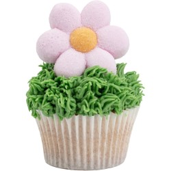 12 Marshmallow Treats - Fleurs Pastel. n�6