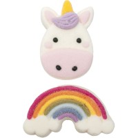 12 Marshmallow Treats - Licorne Magique