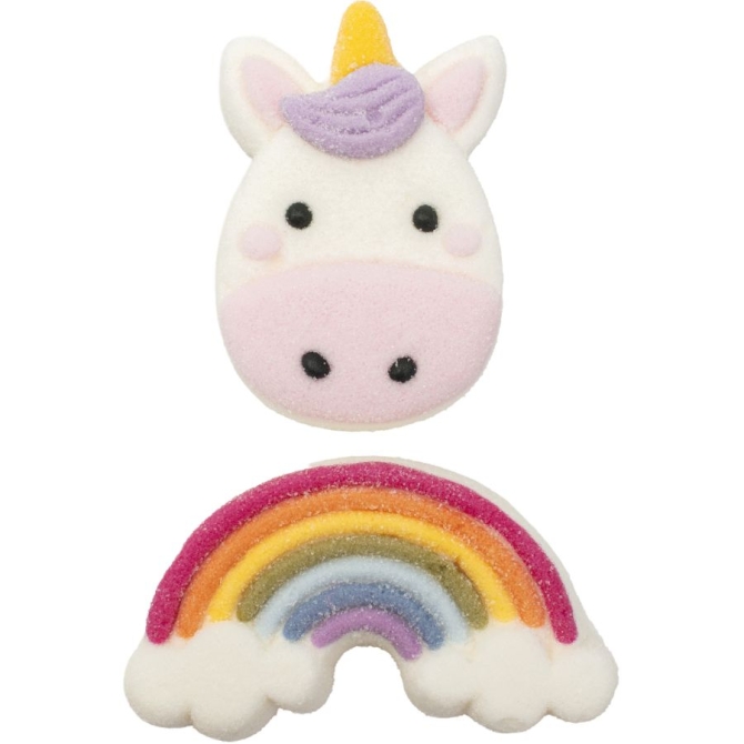 12 Marshmallow Treats - Licorne Magique 