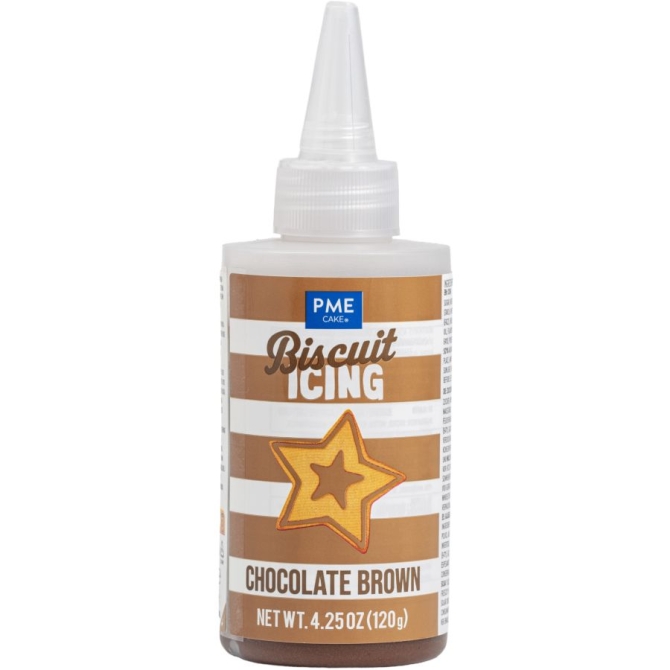 Glaçage pour Biscuits - Chocolat Brun 120 g