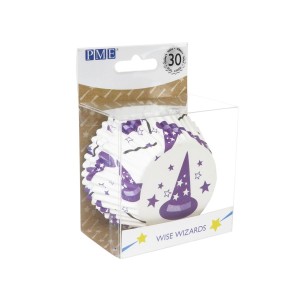 30 Caissettes à Cupcakes Sages Sorciers