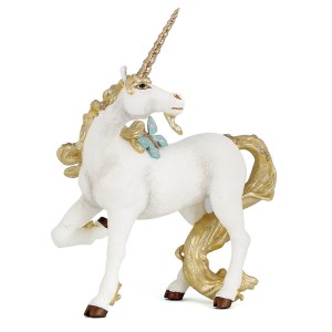 Figurine Licorne Dore