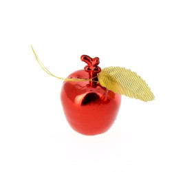 13 Mini Suspensions de Noël Rouge (2, 5 cm). n°4