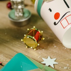 13 Mini Suspensions de Noël Rouge (2, 5 cm). n°5