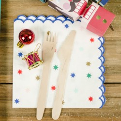 13 Mini Suspensions de Noël Rouge (2, 5 cm). n°6