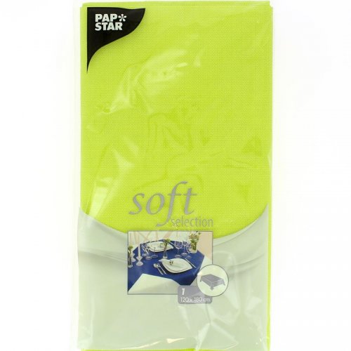 Nappe Rectangulaire Soft Selection (180 cm) Vert Anis 