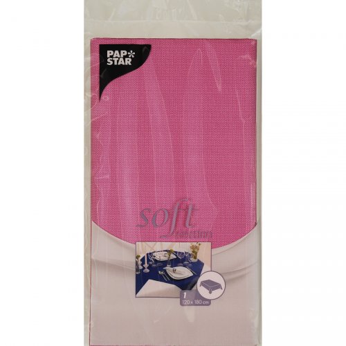 Nappe Rectangulaire Soft Selection (180 cm) Fuchsia Violine 