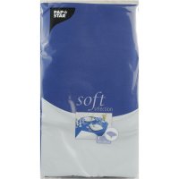 Nappe Rectangulaire Soft Selection (180 cm) Bleu Marine