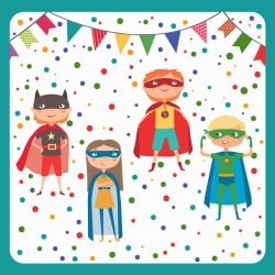 Boîte à fête Super Héros. n°2