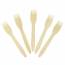 10 Fourchettes en Bois - Biodgradable