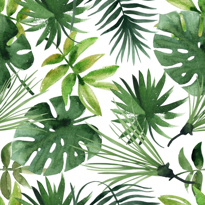 20 Grandes Serviettes - Jungle Tropicale 