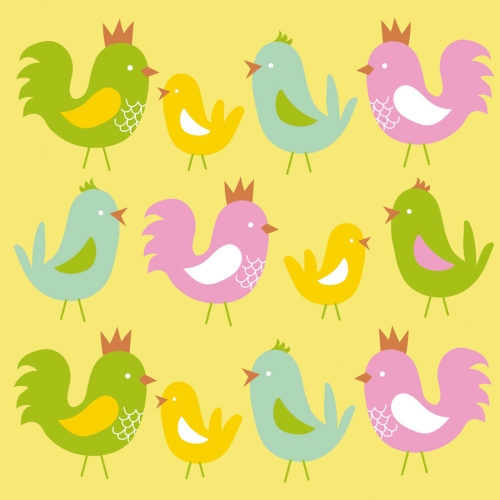 Serviettes Poules Coqs Et Poussins Pour L Anniversaire De Votre Enfant Annikids