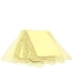 Lot de 4 Dentelles rectangle papier or 40 x 20 cm