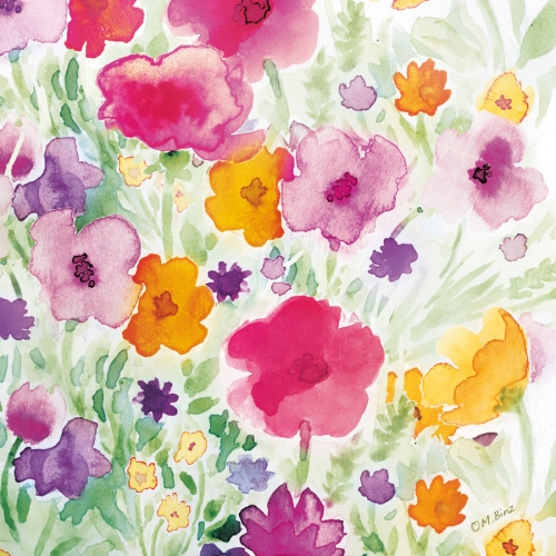 20 Serviettes "Flower Field" 