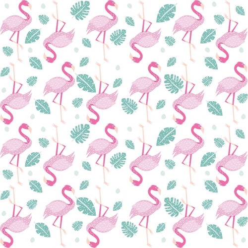 20 Serviettes "Flamingos" 