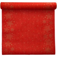 Chemin de Table No�l Rouge - Christmas Shine