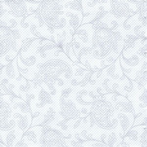 20 Petites Serviettes Royal Collection Ornaments - Blanc