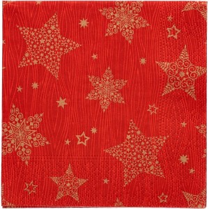 20 Petites Serviettes Rouge - Christmas Shine