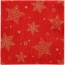 20 Petites Serviettes Rouge - Christmas Shine