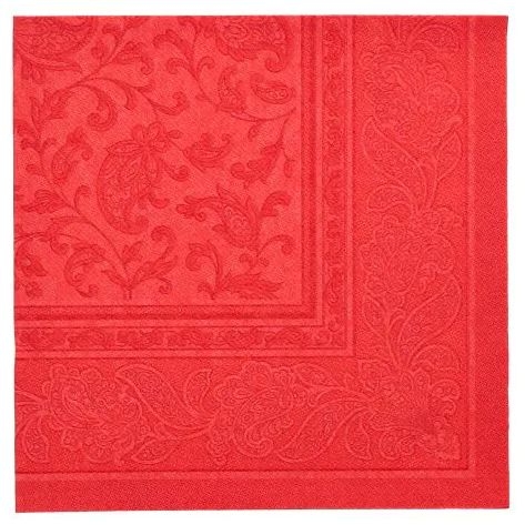 20 Serviettes Royal Collection (40 cm) Rouge Ornaments