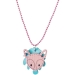 Collier Eco Faon et Feuille. n1