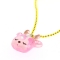 Collier Gacha Candy Deer - Rose images:#1
