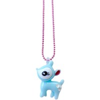 Collier Gacha Bb Faon - Bleu