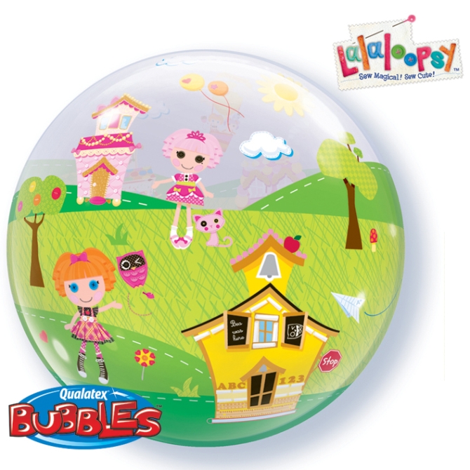 Bubble ballon à plat Lalaloopsy 