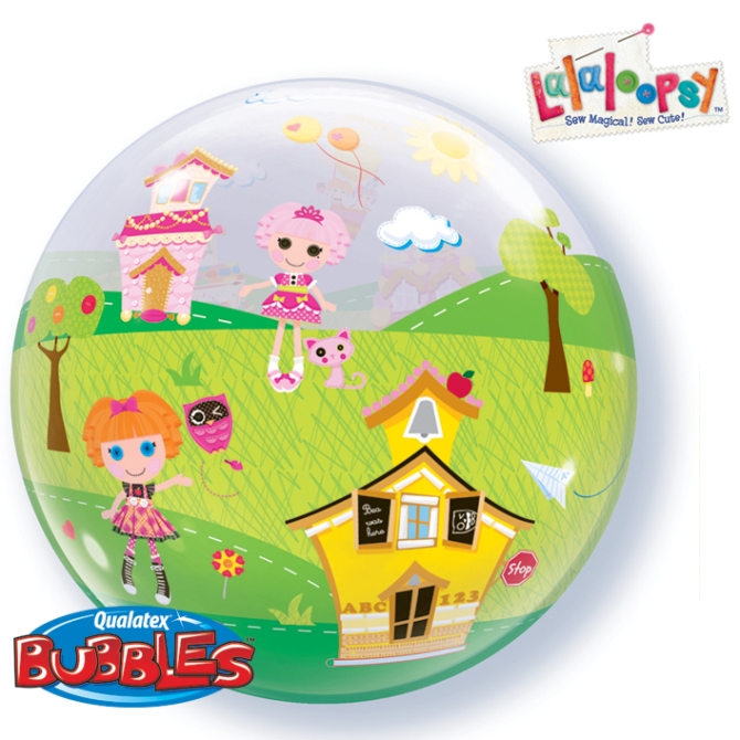 Bubble ballon  plat Lalaloopsy 