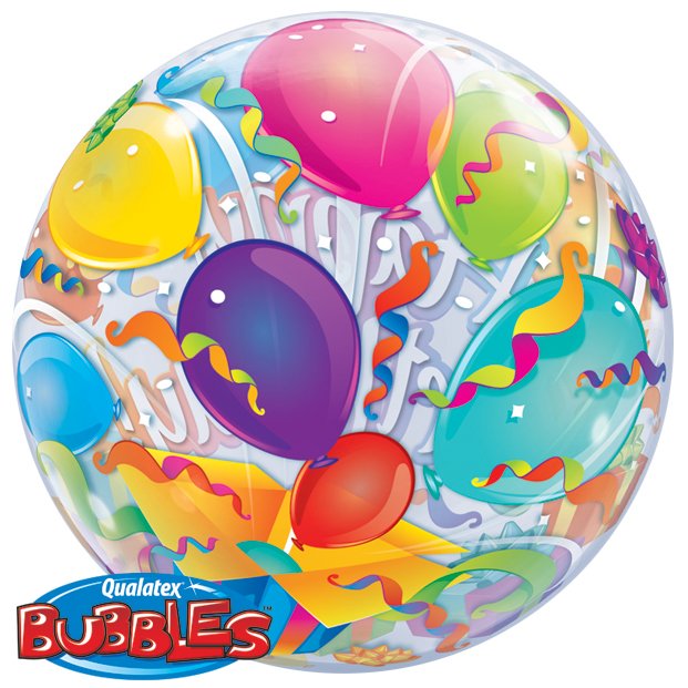 Bubble ballon Hlium Happy Birthday Ballons 