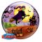 Bubble Ballon à plat Halloween Sorcière images:#0